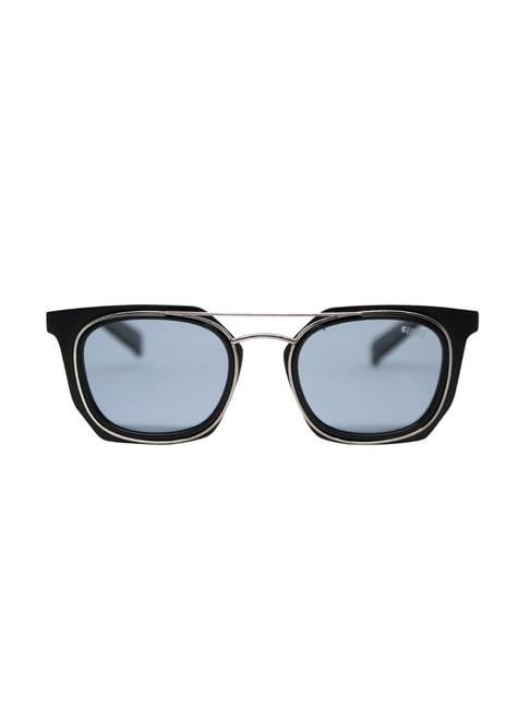 Enrico Eyewear Blue Wayfarer Unisex Sunglasses