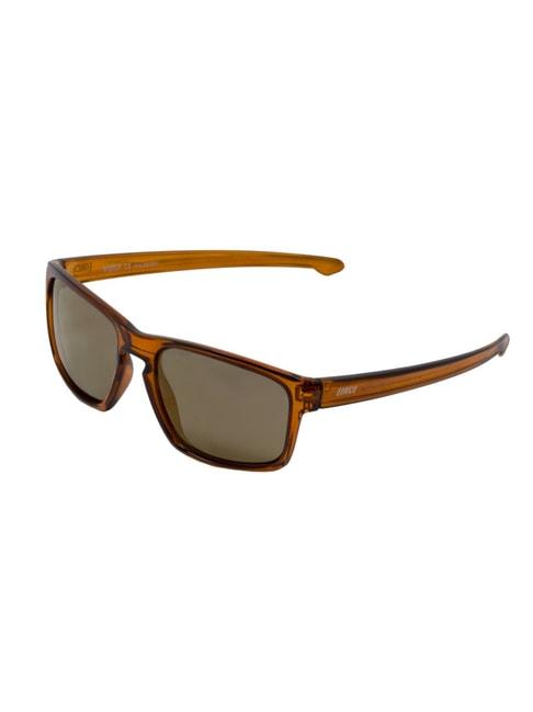 Enrico Eyewear Grey Rectangular Sunglasses for Men