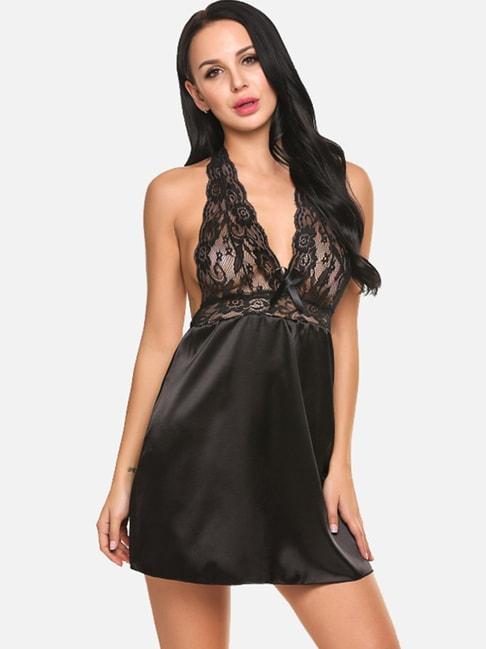 FIMS: Fashion is my Style Black Lace Work Babydoll