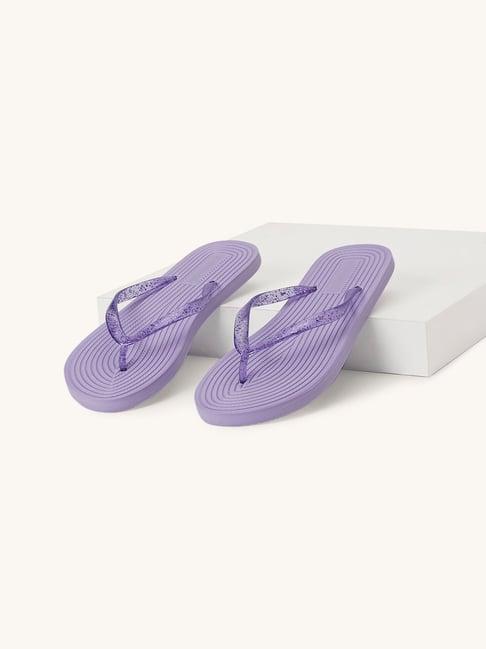 forever-glam-by-pantaloons-women's-lilac-flip-flops
