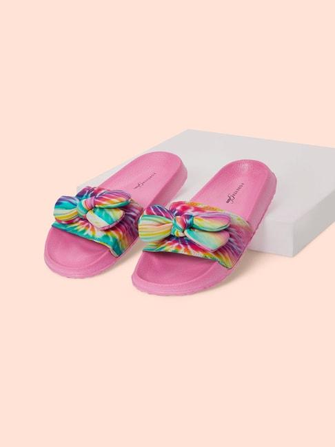 Forever Glam by Pantaloons Women's Multicolor Slides