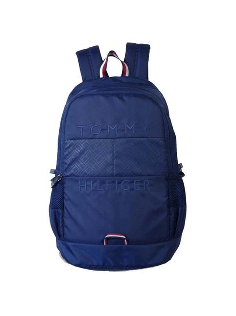 tommy-hilfiger-cortez-34-ltrs-blue-large-laptop-backpack