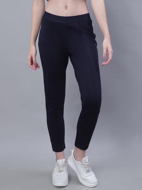 Crozo By Cantabil Navy Jeggings