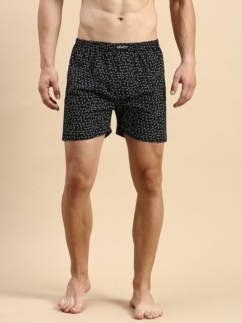 showoff-black-cotton-slim-fit-printed-boxers