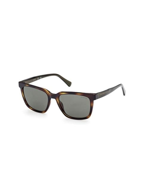 Guess Green Square Sunglasses for Men
