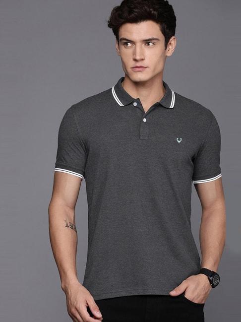 allen-solly-grey-cotton-regular-fit-self-pattern-polo-t-shirt