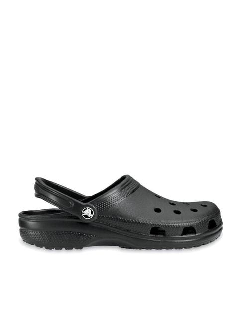 crocs-men's-classic-black-back-strap-clogs