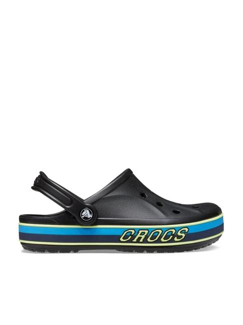 crocs-men's-bayaband-black-back-strap-clogs