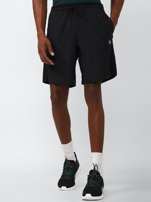 reebok-black-regular-fit-shorts
