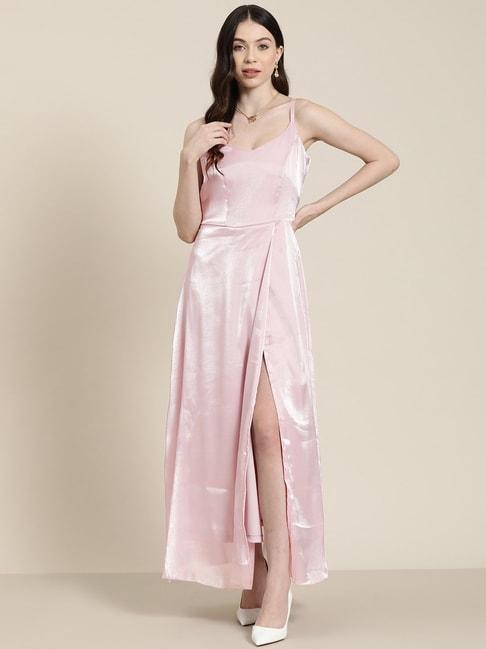 qurvii-pink-maxi-dress