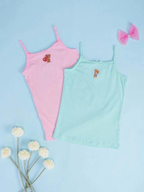 pantaloons-junior-blue-&-pink-cotton-printed-camisole