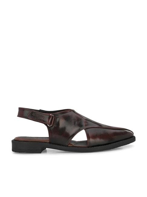 alberto-torresi-men's-burgundy-back-strap-sandals