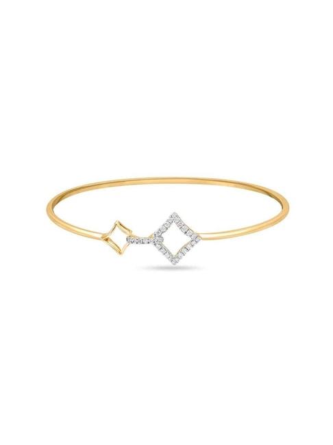 mia-by-tanishq-nature's-finest-14k-yellow-gold-sparkling-rhombus-diamond-classic-bangle