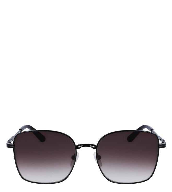 Calvin Klein CK 23100 001 56 S UV Protection Square Sunglasses for Women