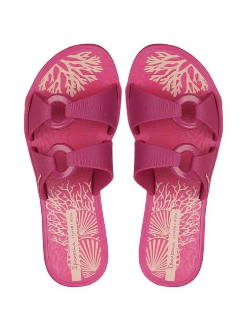 Ipanema Women's Pink Slides