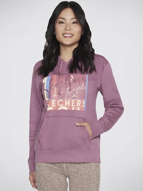 skechers-purple-graphic-print-hoodie