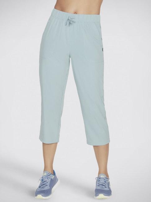 Skechers Grey High Rise Cropped Pants