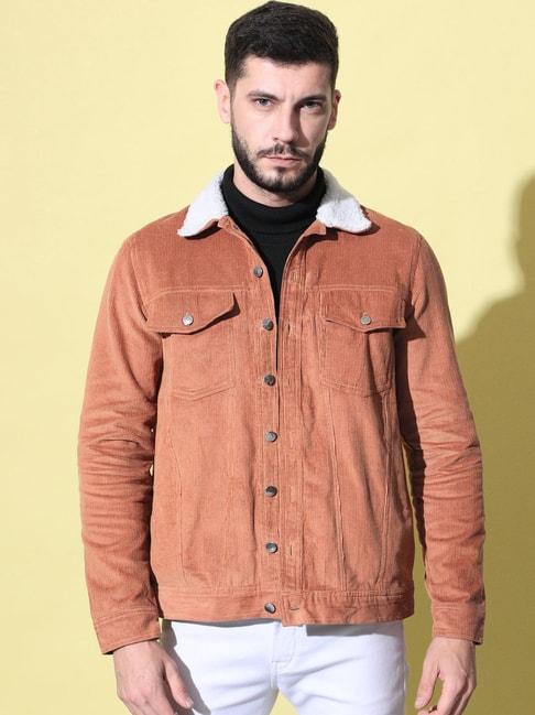 The Dry State Brown Regular Fit Jacket