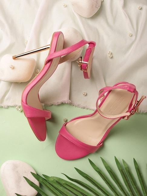 truffle-collection-women's-hot-pink-ankle-strap-stilettos