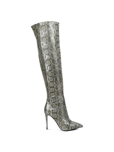 london-rag-women's-grey-stiletto-booties
