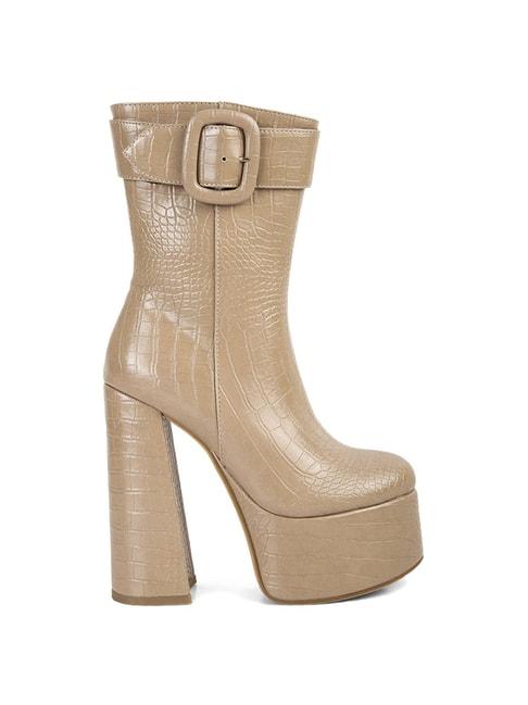 london-rag-women's-taupe-casual-booties