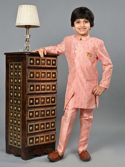 ahhaaaa-kids-pink-embellished-full-sleeves-sherwani-set