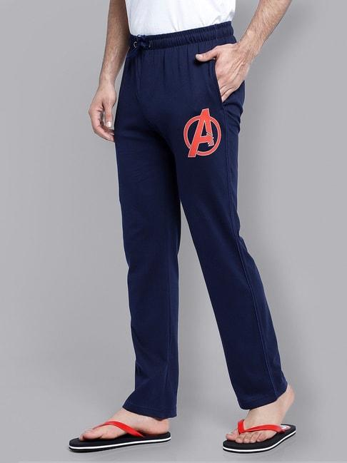 Free Authority Printed Avengers Navy Pajama for Men