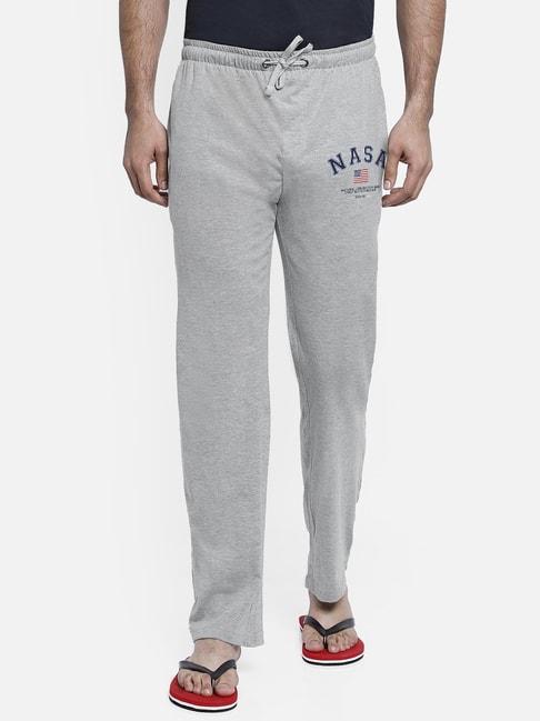 Free Authority Printed Nasa Grey Pajama for Men