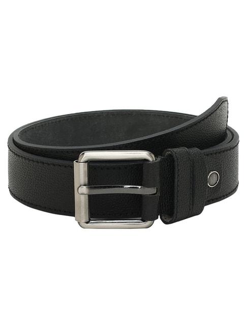 crusset-black-leather-casual-belt-for-men