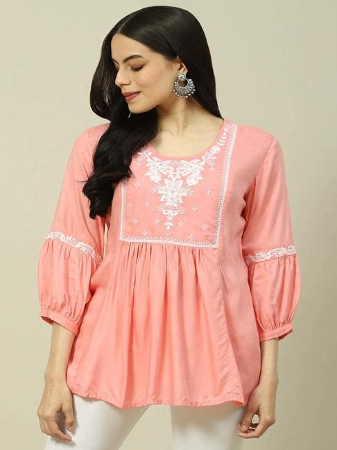 rangriti-pink-embroidered-top
