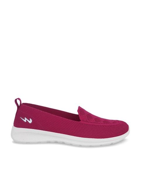 campus-women's-jitters-rani-pink-loafers