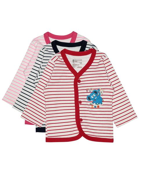 bodycare-kids-white-striped-full-sleeves-top-(pack-of-3)
