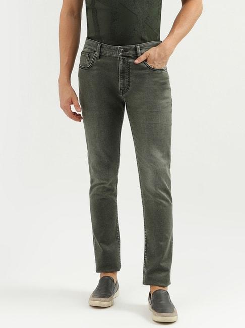 United Colors of Benetton Grey Slim Tapered Fit Jeans