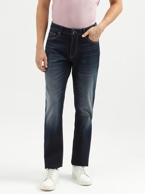 United Colors of Benetton Navy Blue Skinny Fit Jeans