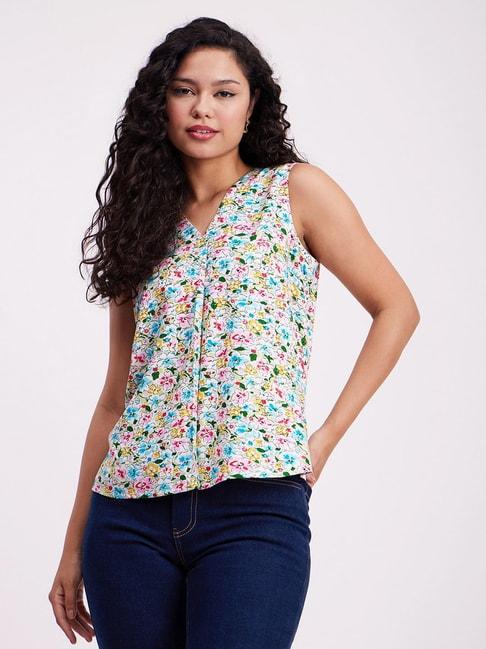 fablestreet-multicolored-printed-top