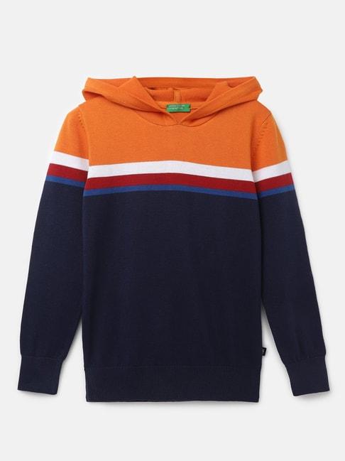 united-colors-of-benetton-kids-boy's-regular-fit-hooded-neck-colorblock-sweater