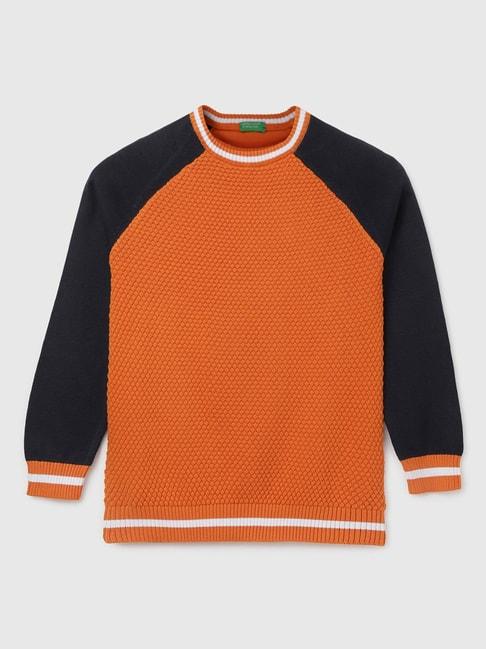 united-colors-of-benetton-kids-boy's-regular-fit-crew-neck-colourblock-sweater