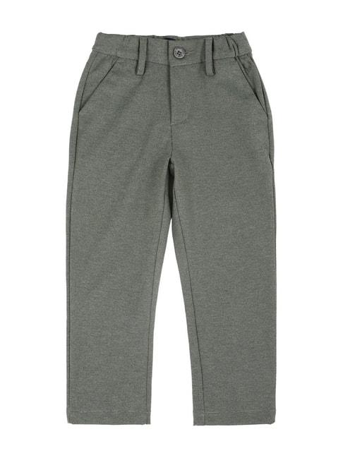 allen-solly-junior-grey-textured-trousers
