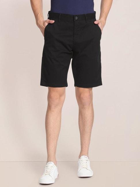 U.S. Polo Assn. Black Slim Fit Shorts