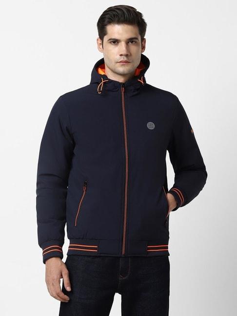 van-heusen-flex-navy-regular-fit-hooded-jacket