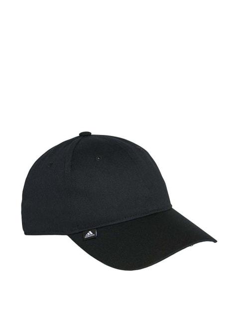 adidas-essentials-3-stripes-black-solid-baseball-cap
