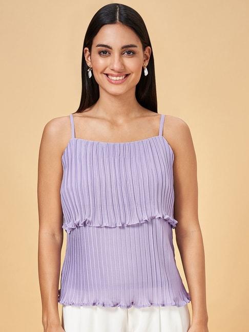 honey-by-pantaloons-lilac-pleated-top