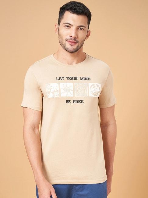 urban-ranger-by-pantaloons-cream-cotton-slim-fit-printed-t-shirt
