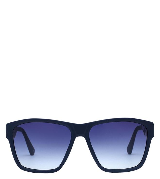 Calvin Klein Jeans CKJ 21630 400 57 S Blue UV Protection Wayfarer Sunglasses for Women