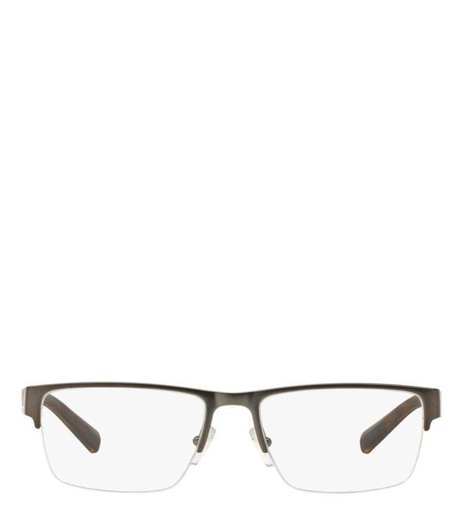 Armani Forever Young 0AX1018601754 Grey Rectangular Eyewear Frames for Men