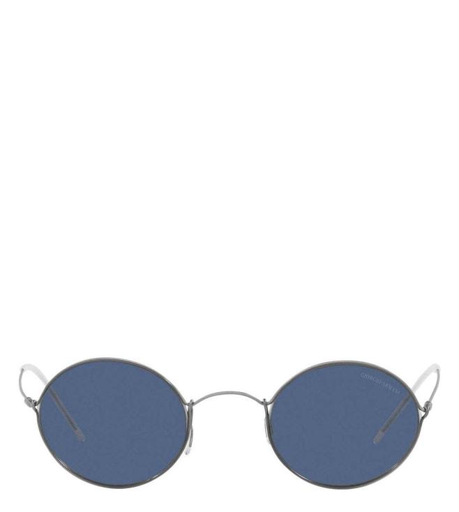 Armani Armani Code 0AR6115T30038048 Blue UV Protected Oval Sunglasses for Men