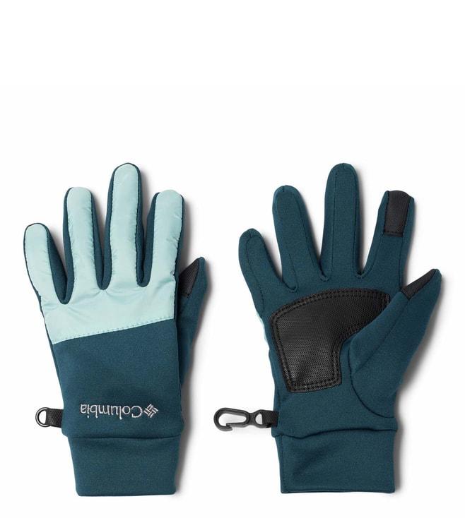 Columbia Kids Blue Unisex Cloudcap Fleece Gloves (Small)