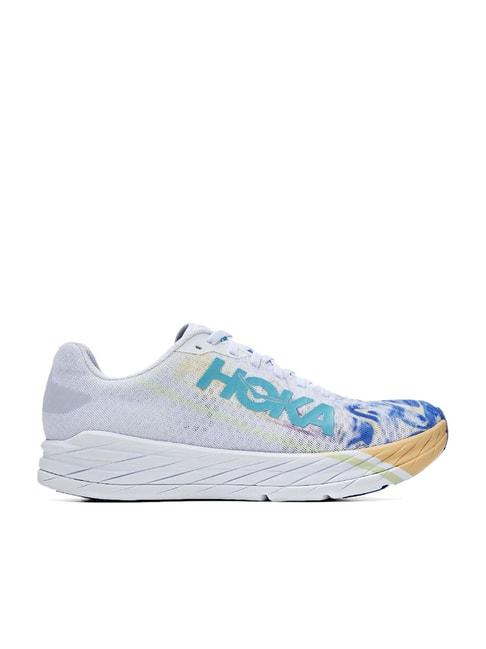 Hoka Men's ROCKET X White Running Shoes