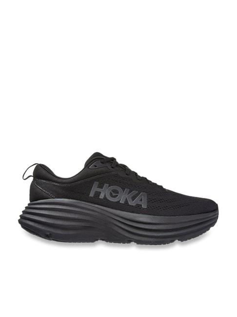 Hoka Men's Bondi 8 Pitch Black Running Shoes