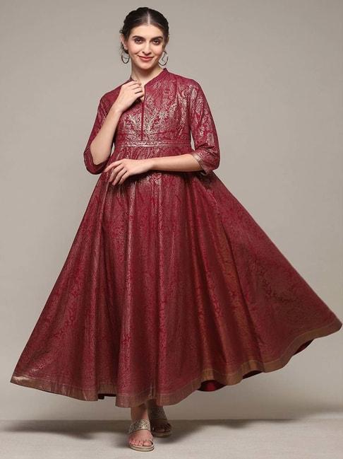 biba-maroon-cotton-printed-maxi-dress